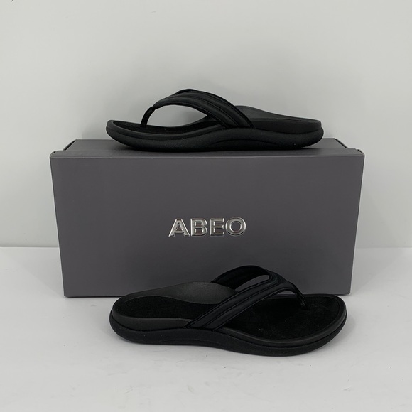 Abeo Shoes - Abeo Black Women’s Thong Sandals